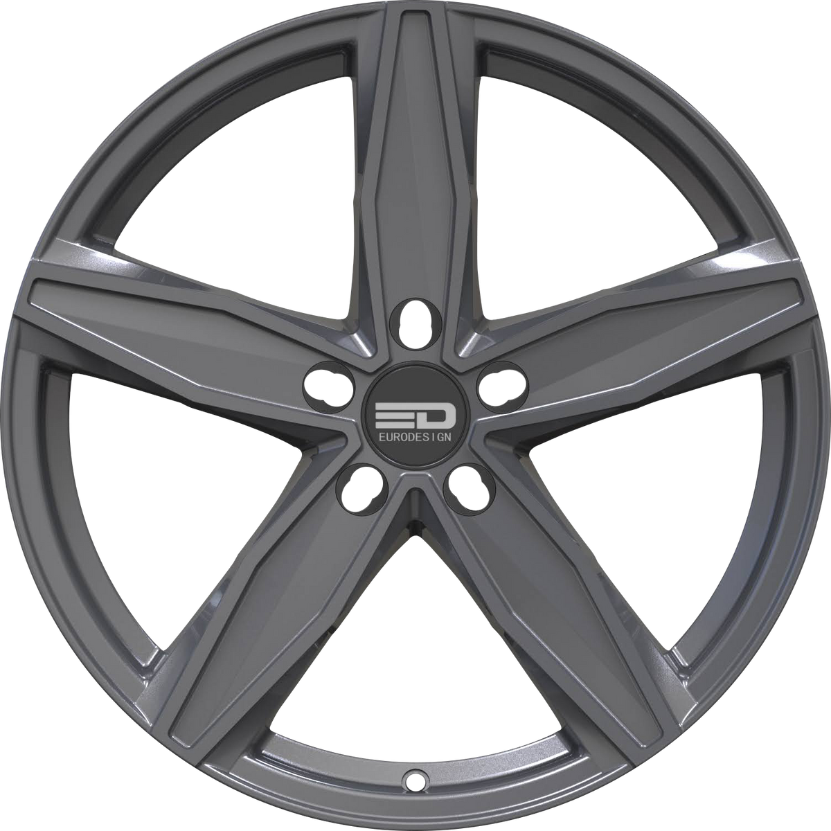 Euro Design Berlin Gloss Gunmetal 16x7 +42 5x114.3mm 67.1mm