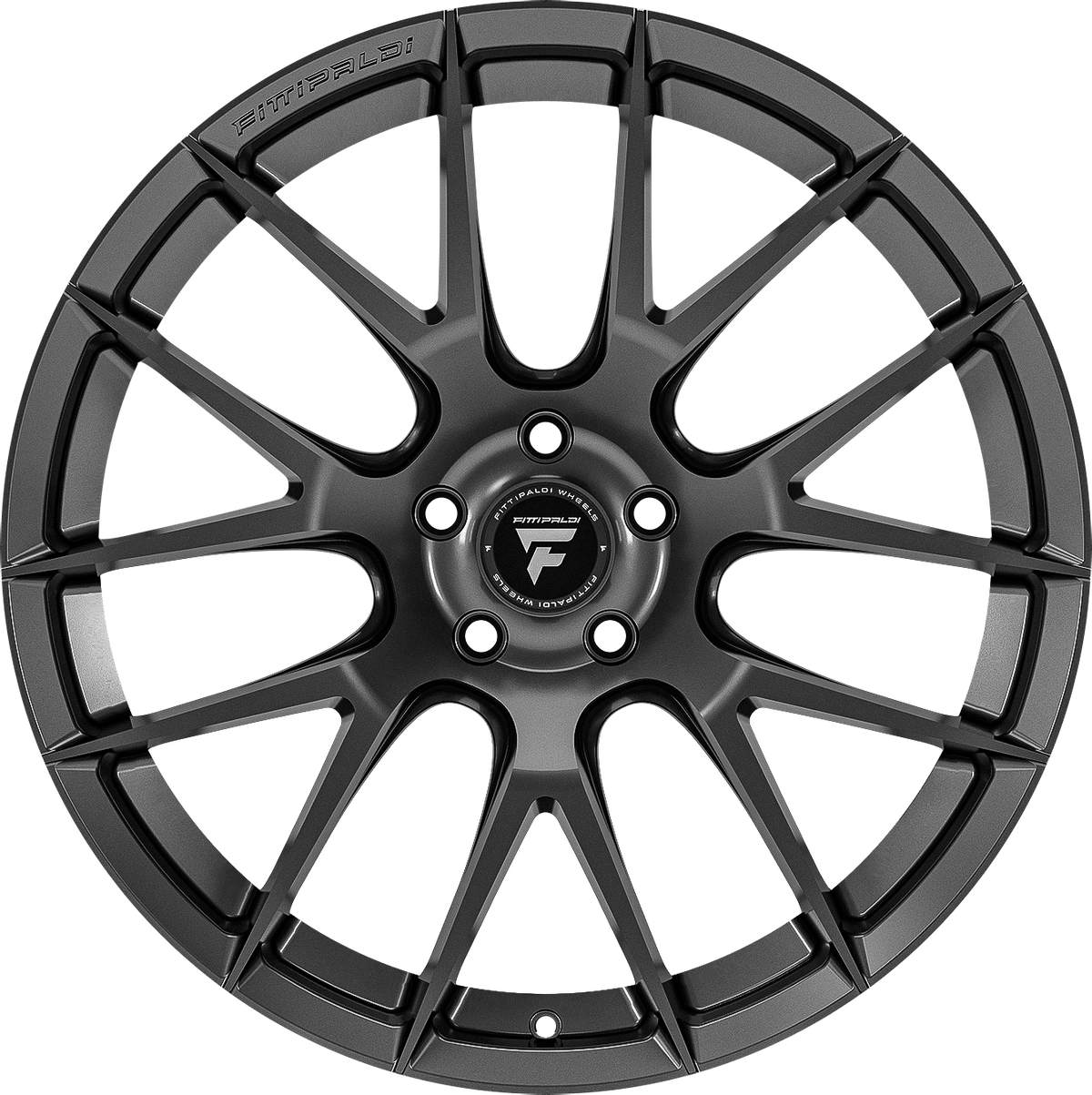 Fittipaldi FS360G Gloss Graphite 20x10 +38 5x112mm 66.6mm - Wheelwiz