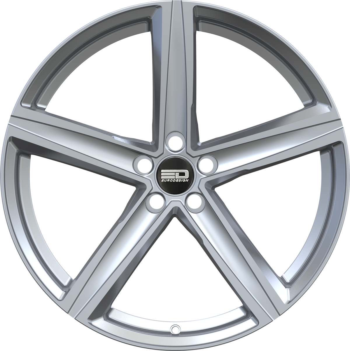 Euro Design Spa Silver 18x8 +40 5x114.3mm 66.1mm - Wheelwiz