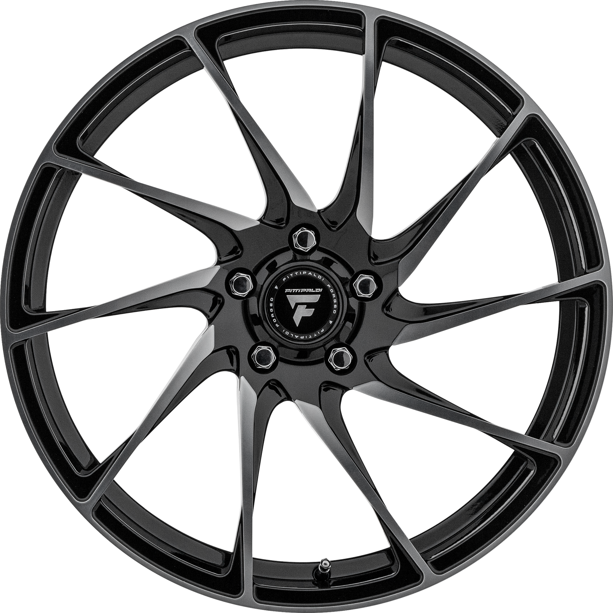 Fittipaldi FSF05 Black Machined 20x9 +35 5x112mm 57.1mm - WheelWiz