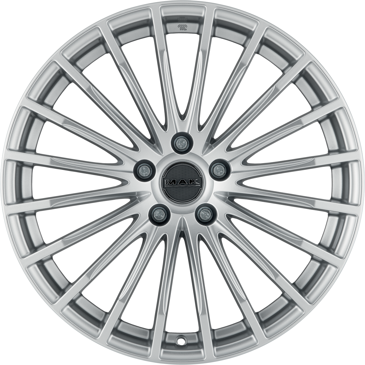 MAK Fatale Silver 17x7 +35 4x98mm 58.1mm - Wheelwiz