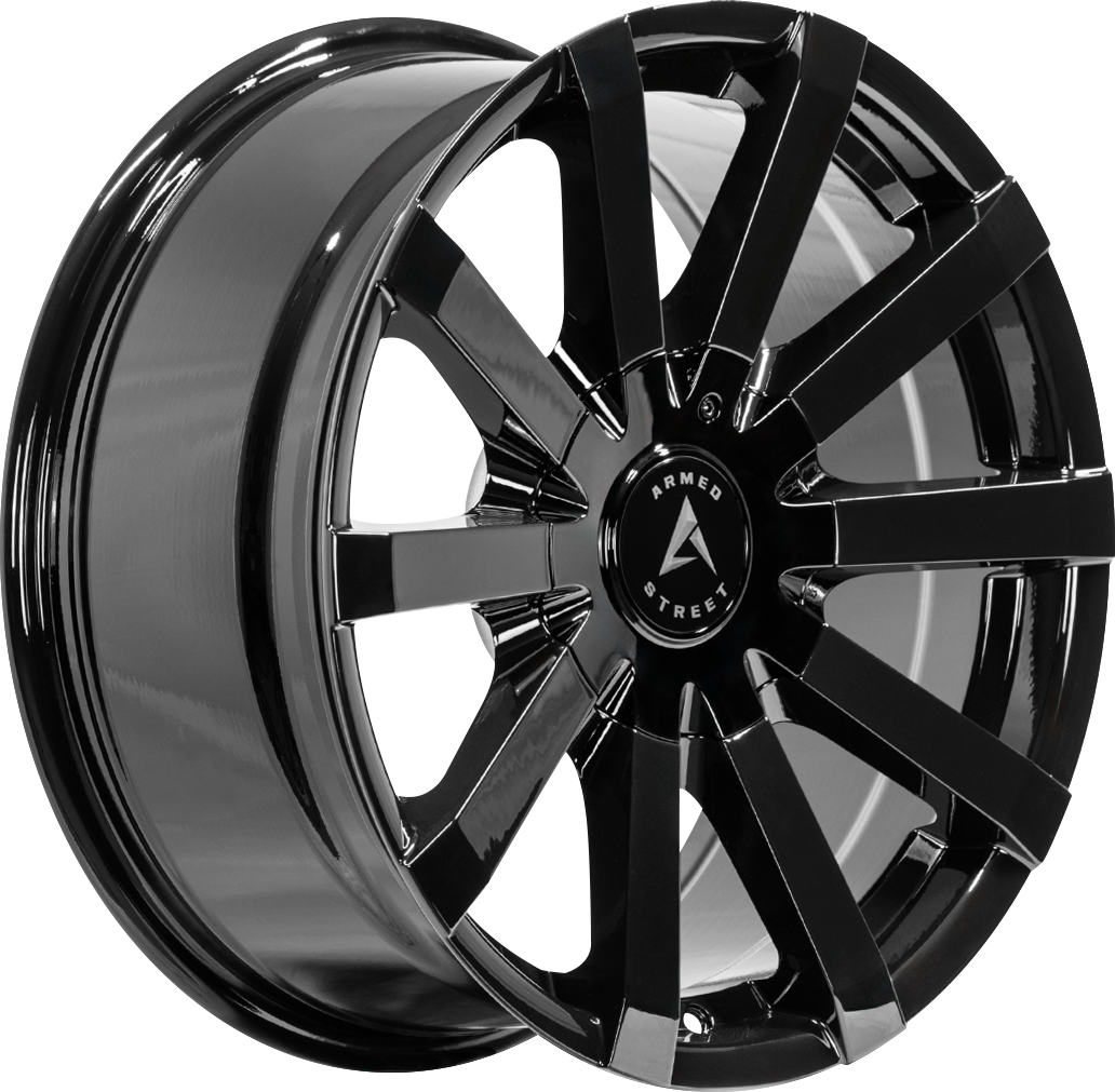 Armed Wheels Outlaw Gloss Black 20x8.5 +35 5x109mm 74.1mm - Wheelwiz