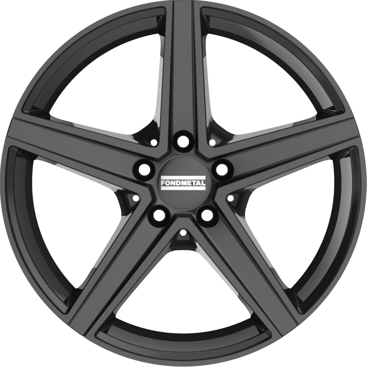 Fondmetal Ioke Gloss Black 18x8 +38 5x112mm 66.5mm - Wheelwiz