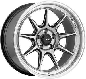 Konig Countergram Hyper Chrome w/ Machined Lip 18x8.5 +35 5x120mm 72.6mm - WheelWiz