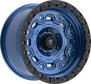 Fittipaldi FT100BLB Blue Black 17x9 -12 6x139.7mm 106.2mm - Wheelwiz