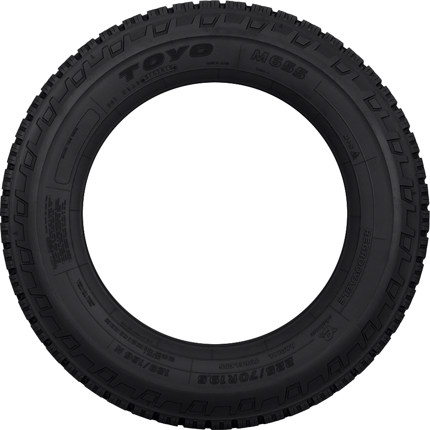Toyo M655 225/70R19.5 STUDDABLE - Wheelwiz
