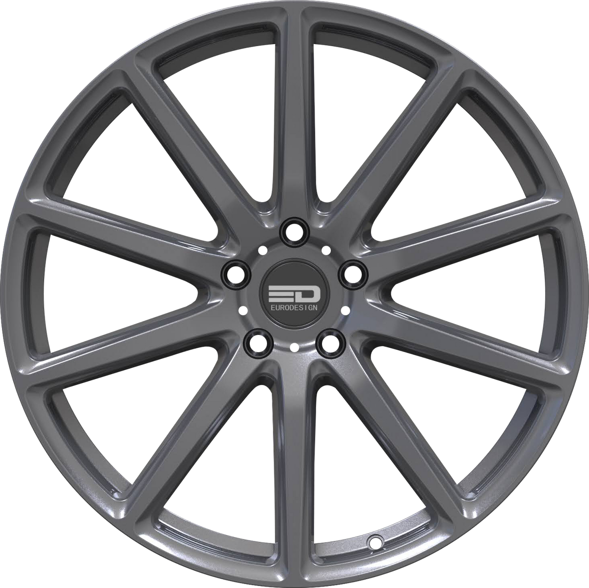 Euro Design Legend Gloss Gunmetal 17x7.5 +42 5x112mm 57.1mm