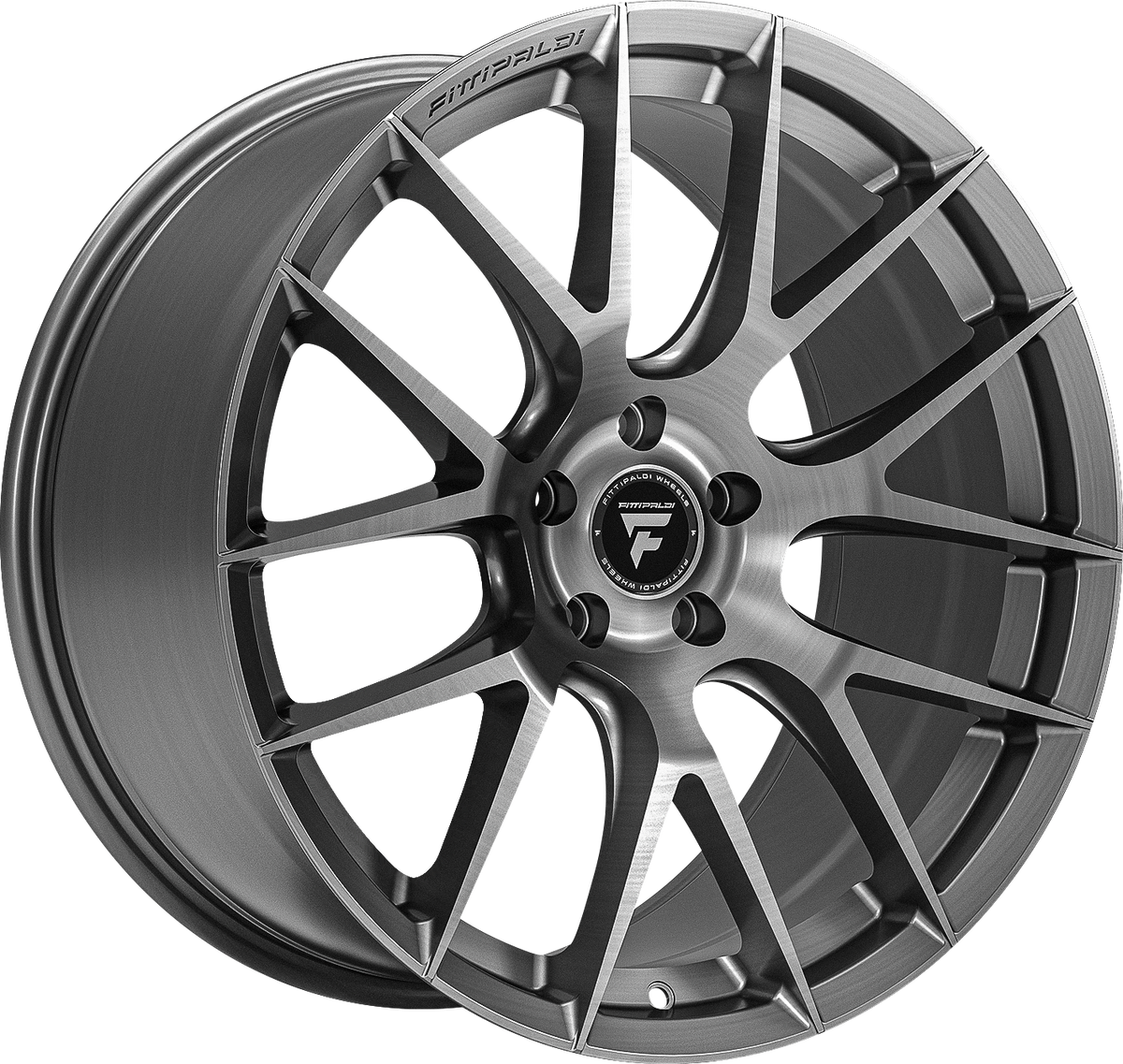 Fittipaldi FS360BS Brushed Silver 20x8.5 +38 5x114.3mm 73.1mm - Wheelwiz