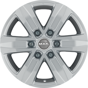 MAK Stone6 W Silver 16x6.5 +54 6x130mm 84.1mm