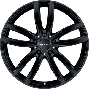 MAK Fahr Gloss Black 16x7 +31 5x120mm 72.6mm