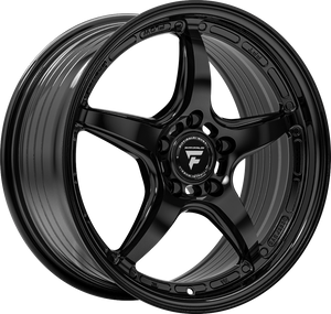 Fittipaldi FS367 Gloss Black 17x8 +35 5x100mm 73.1mm - Wheelwiz
