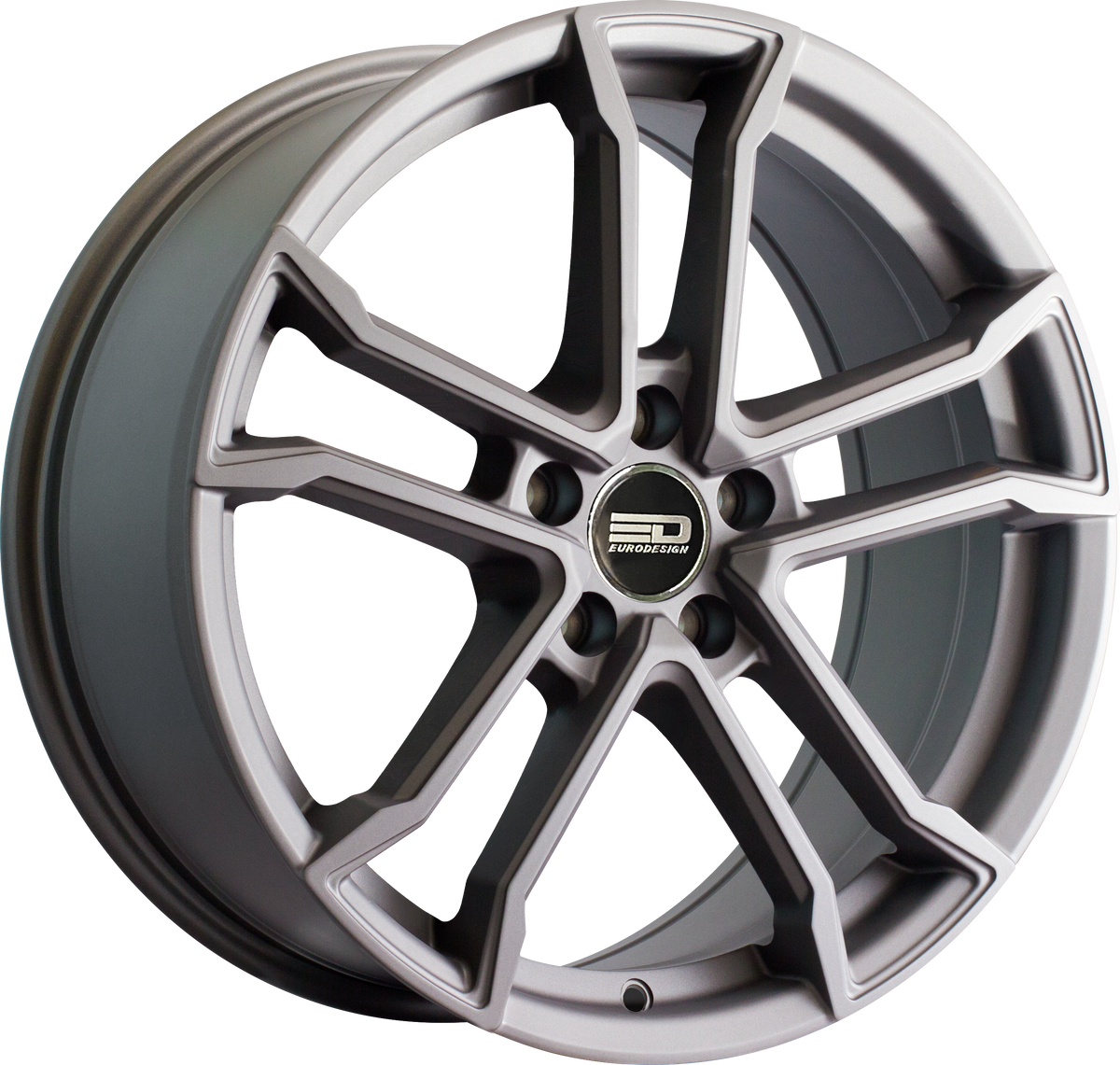 Euro Design Monaco Matte Gunmetal 19x8.5 +35 5x112mm 66.5mm - Wheelwiz