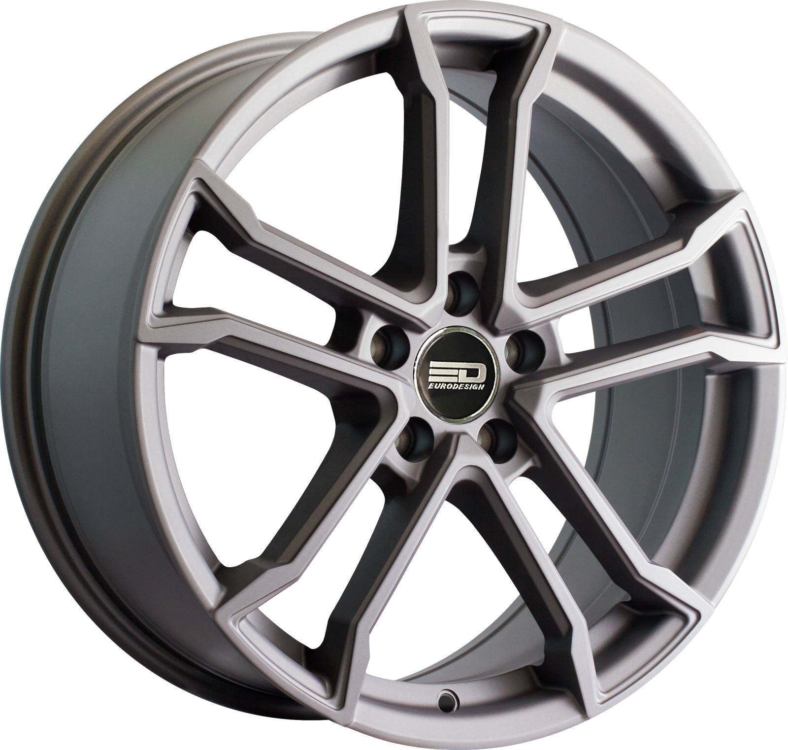 Euro Design Monaco Matte Gunmetal 17x7.5 +35 5x114.3mm 60.1mm - Wheelwiz