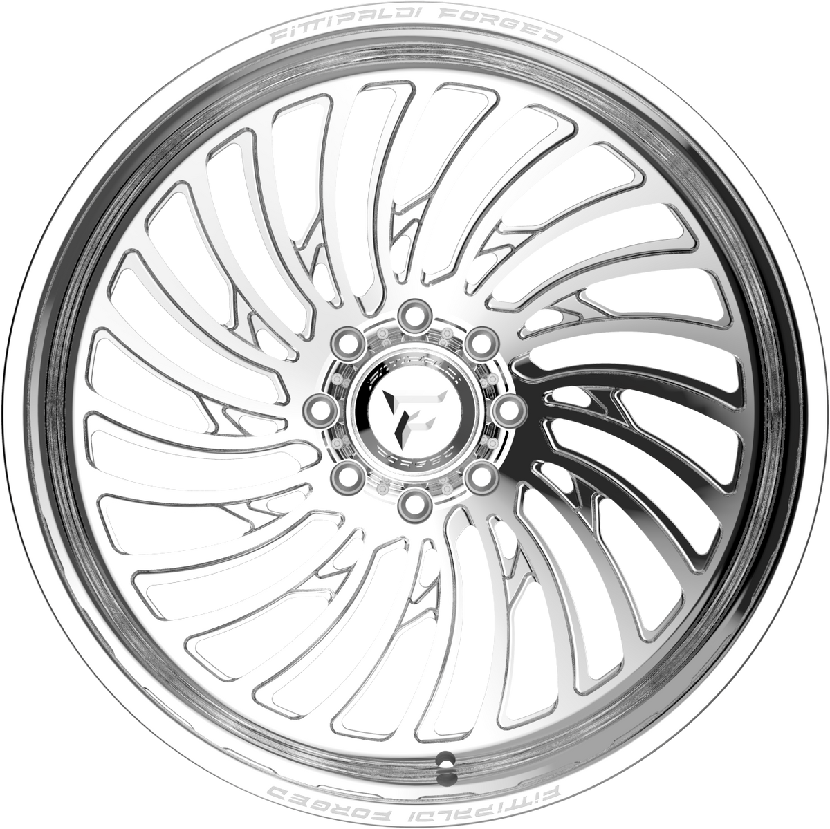 Fittipaldi FTF507P Polished 24x14 -76 8x170mm 125.2mm