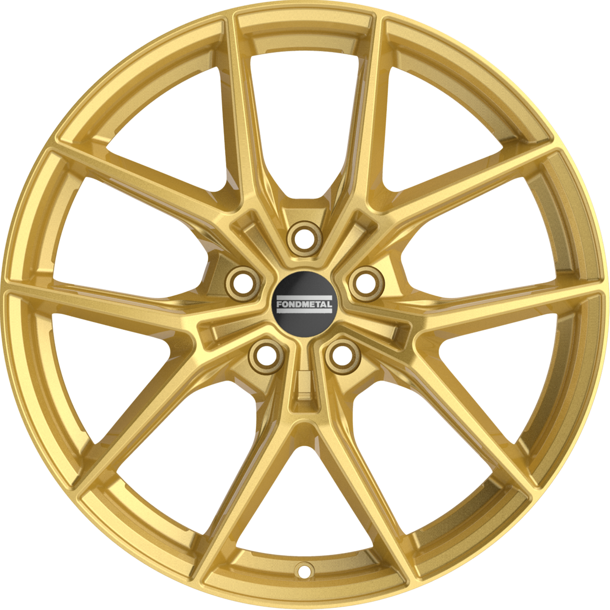 Fondmetal Iupiter Matte Gold 19x8.5 +38 5x114.3mm 64.1mm - Wheelwiz