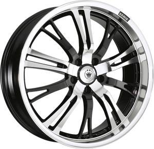 Konig Unknown Gloss Black w/ Mirror Machined Face 17x7 +40 5x100|5x114.3mm 73.1mm - Wheelwiz