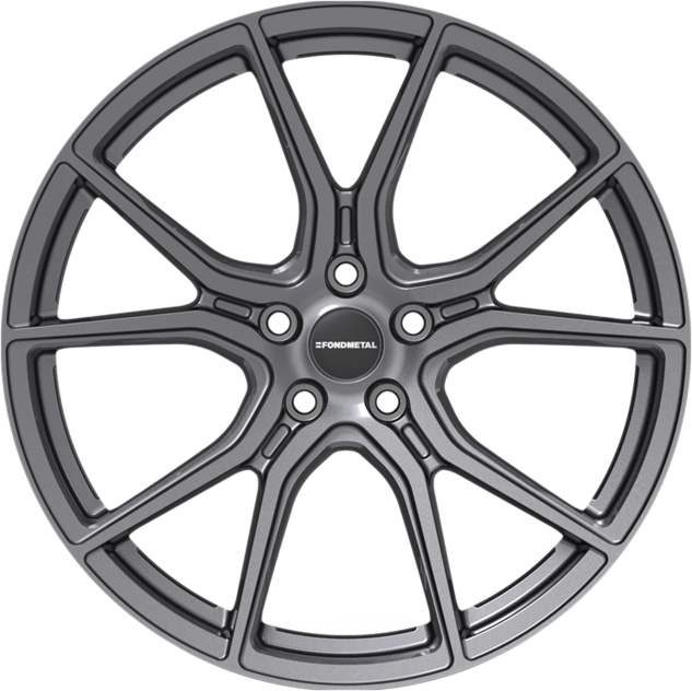 Fondmetal STC45 Gloss Titanium 20x10.5 +45 5x114.3mm 70.4mm - Wheelwiz