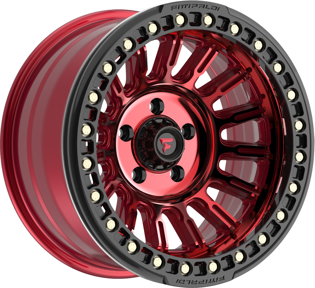Fittipaldi FB152R Metallic Red 17x9 -38 5x127mm 71.5mm - Wheelwiz