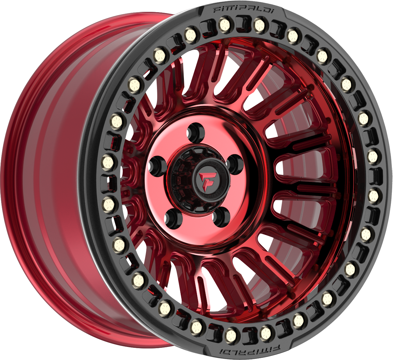 Fittipaldi FB152R Metallic Red 17x9 -38 8x165.1mm 125.2mm - Wheelwiz