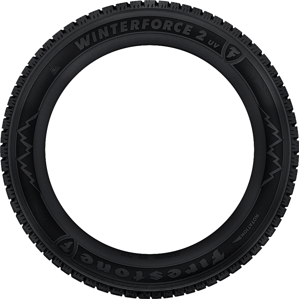 Firestone WinterForce 2 UV 225/65R17 STUDDED - Wheelwiz
