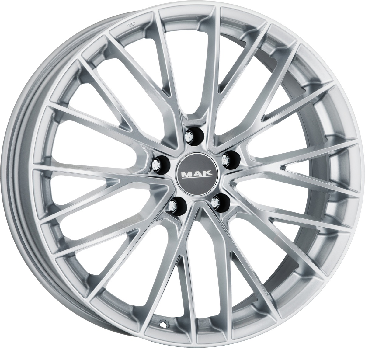 MAK SPECIALE-D Silver 19x9.5 +42 5x112mm 66.6mm - Wheelwiz