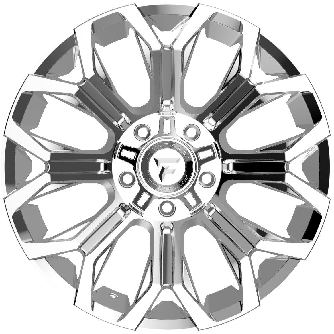 Fittipaldi FA21MC Mirror Coat 20x9 +18 8x165.1mm 125.2mm - Wheelwiz