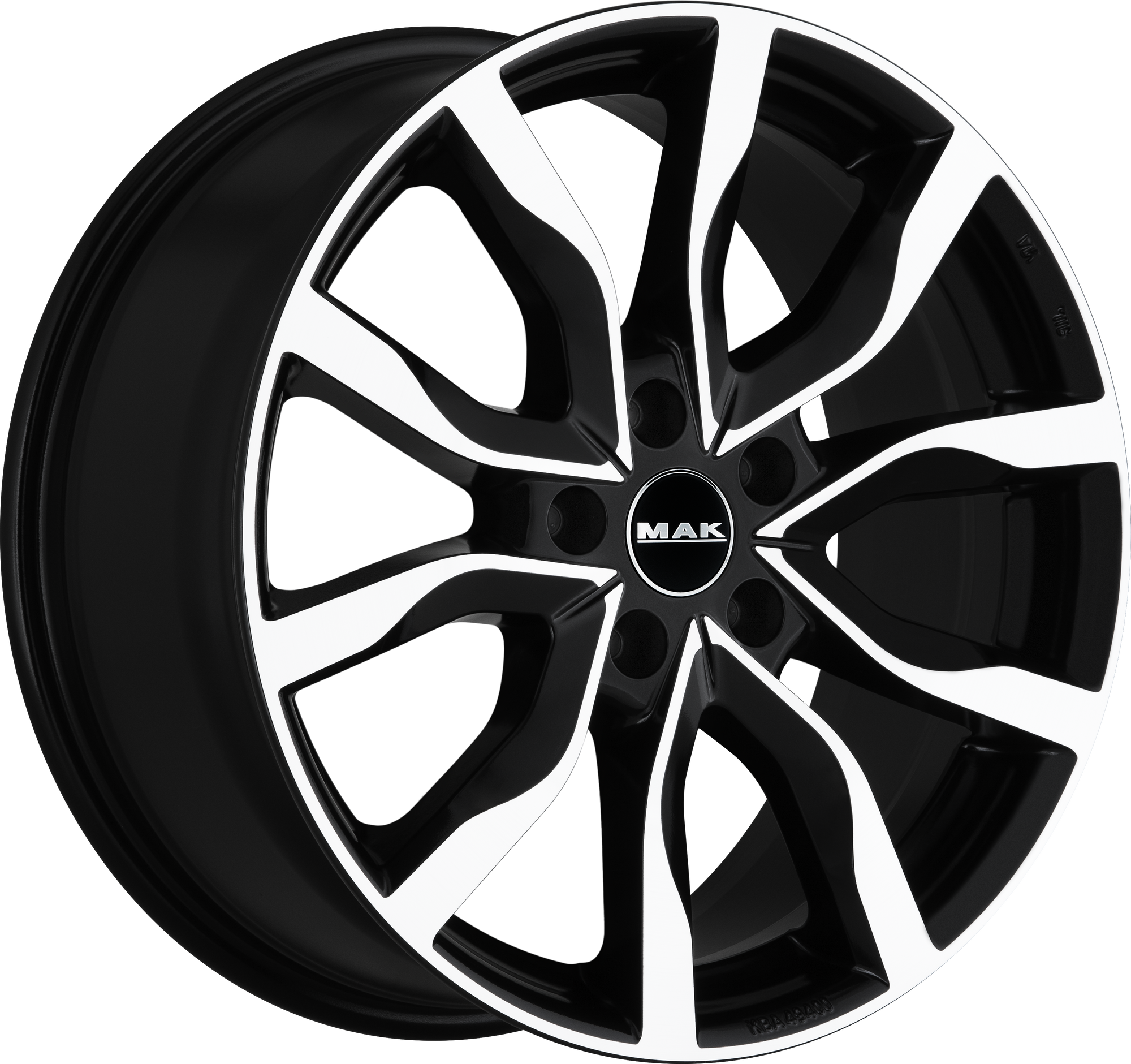 MAK Koln Black Mirror 17x8 +30 5x112mm 66.5mm