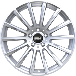 Euro Design Sacco Silver 18x7.5 +30 5x112mm 66.6mm - WheelWiz