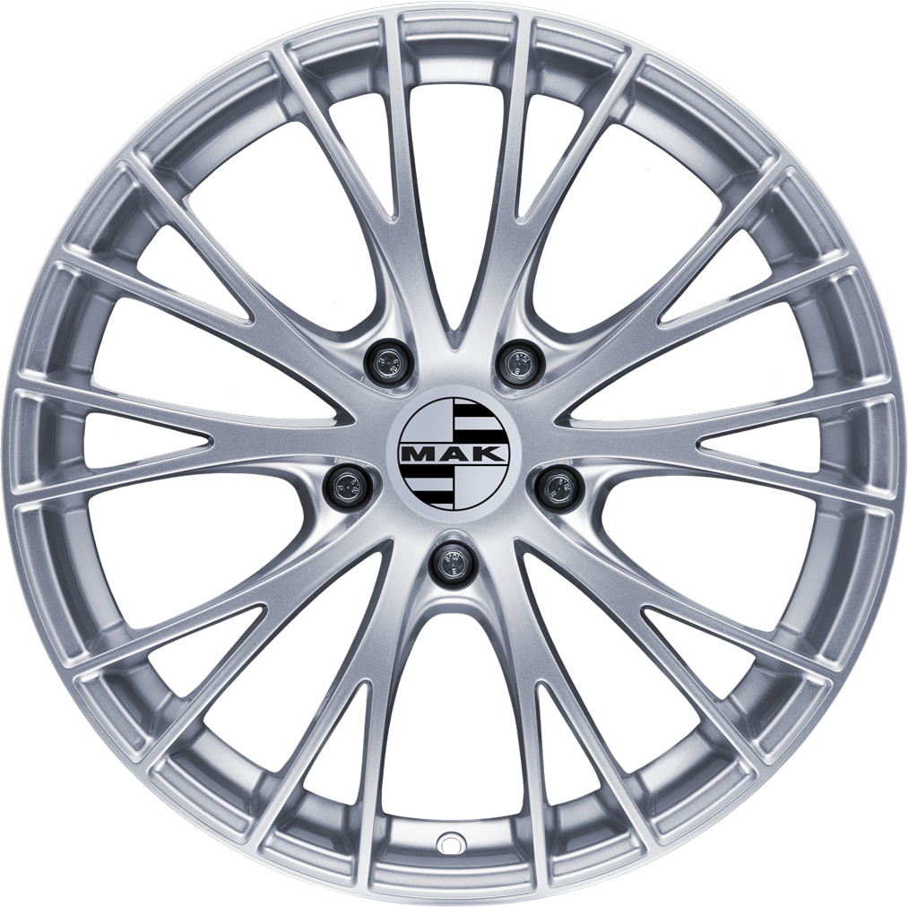 MAK Rennen Silver 20x11 +59 5x130mm 71.6mm - Wheelwiz