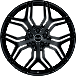 MAK Kingdom Gloss Black 20x8.5 +42 5x108mm 63.4mm