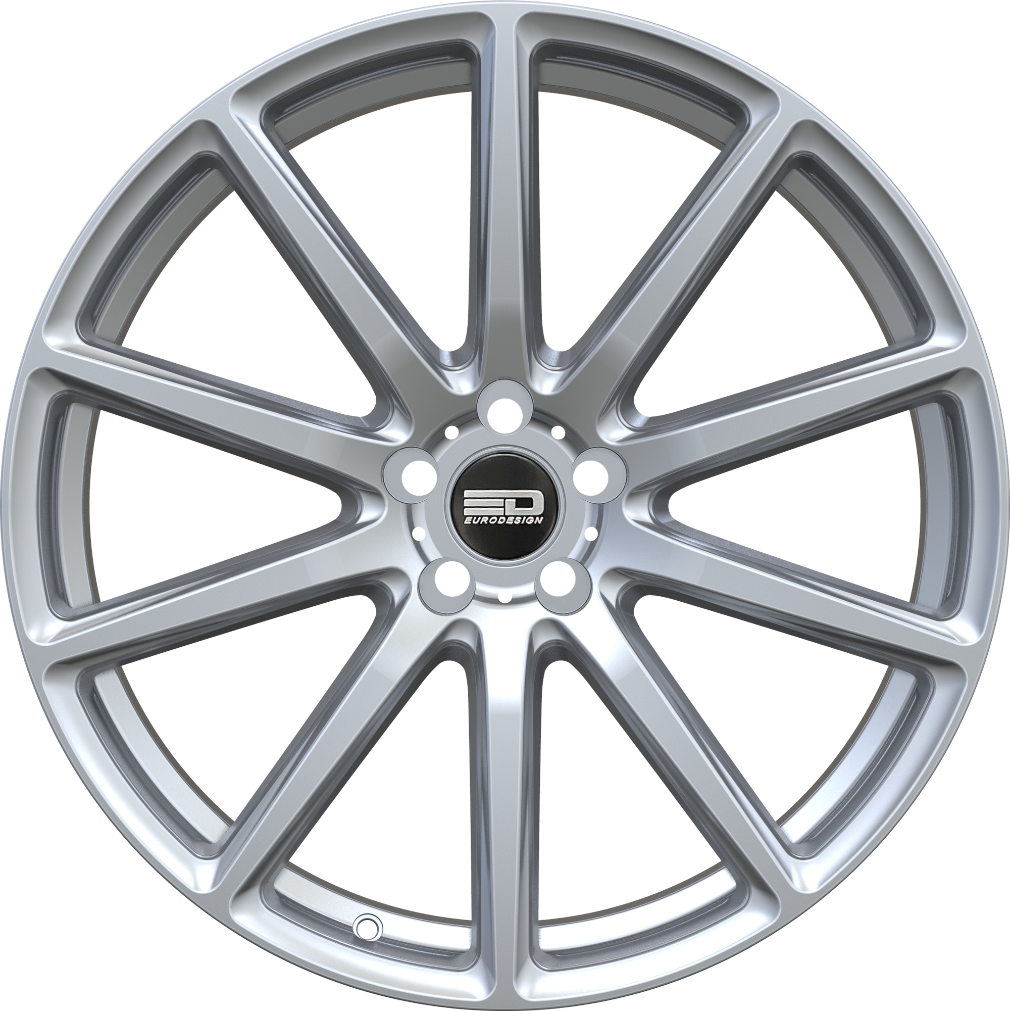 Euro Design Legend - EFS Silver 18x8 +35 5x100|5x105|5x110|5x112|5x115|5x118|5x108|5x114.3|5x98mm 72.6mm - WheelWiz