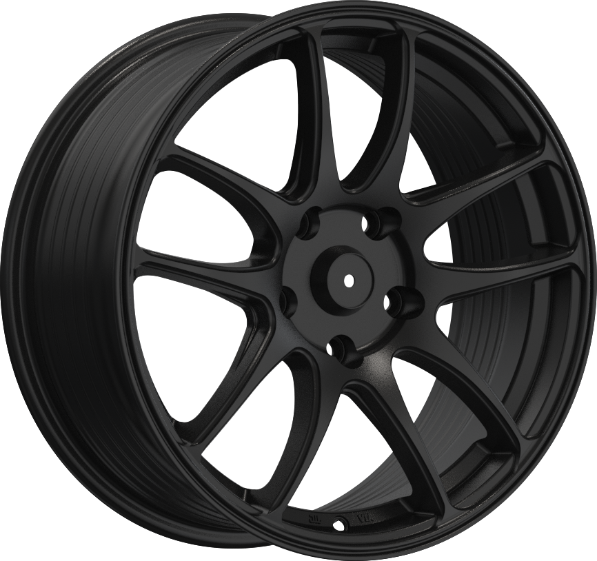 YKW Replica JA3 Gloss Black 18x8 +35 5x114.3mm 67.1mm - Wheelwiz