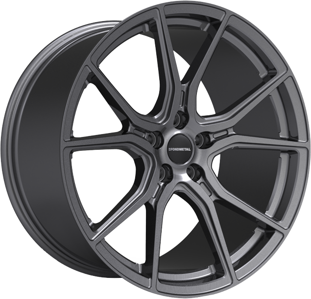 Fondmetal STC45 Matte Titanium 20x9 +38 5x114.3mm 70.4mm - Wheelwiz