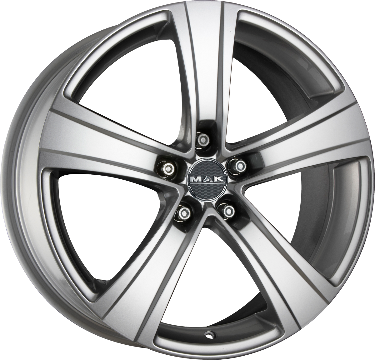MAK F5 T Silver 15x6.5 +35 4x98mm 58.1mm - Wheelwiz