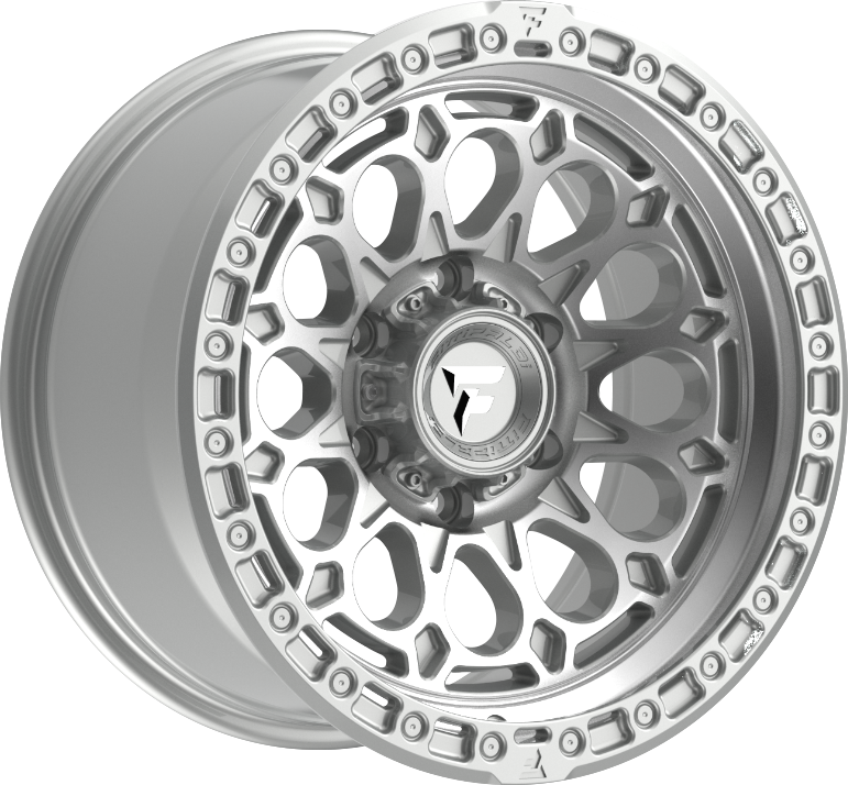 Fittipaldi FT101MS Machined Silver 17x9 -12 6x139.7mm 106.2mm