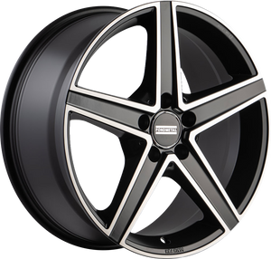 Fondmetal Ioke Matte Black Machined 18x8 +48 5x112mm 66.5mm - Wheelwiz