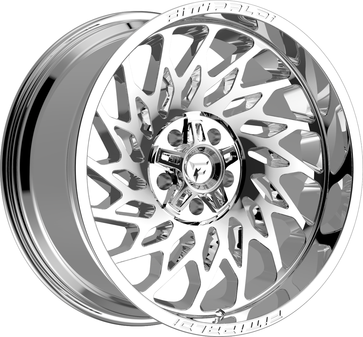 Fittipaldi FA20 Mirror Coat 20x10 -19 8x180mm 124.3mm - Wheelwiz
