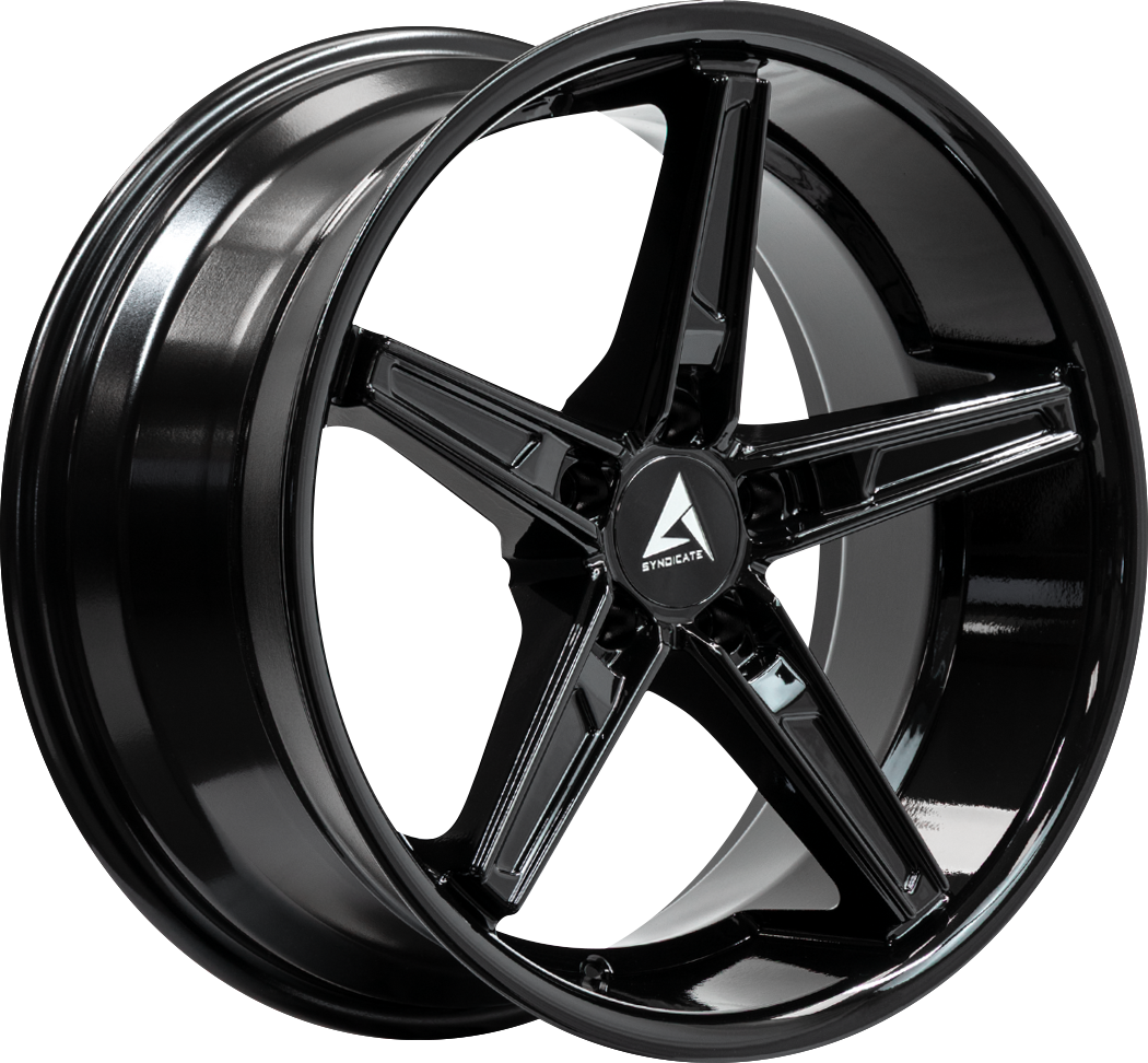 Armed Wheels Don Full Gloss Black 19x9.5 +38 5x120mm 74.1mm - Wheelwiz
