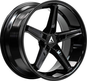 Armed Wheels Don Gloss Black 19x8.5 +35 5x113mm 74.1mm - Wheelwiz