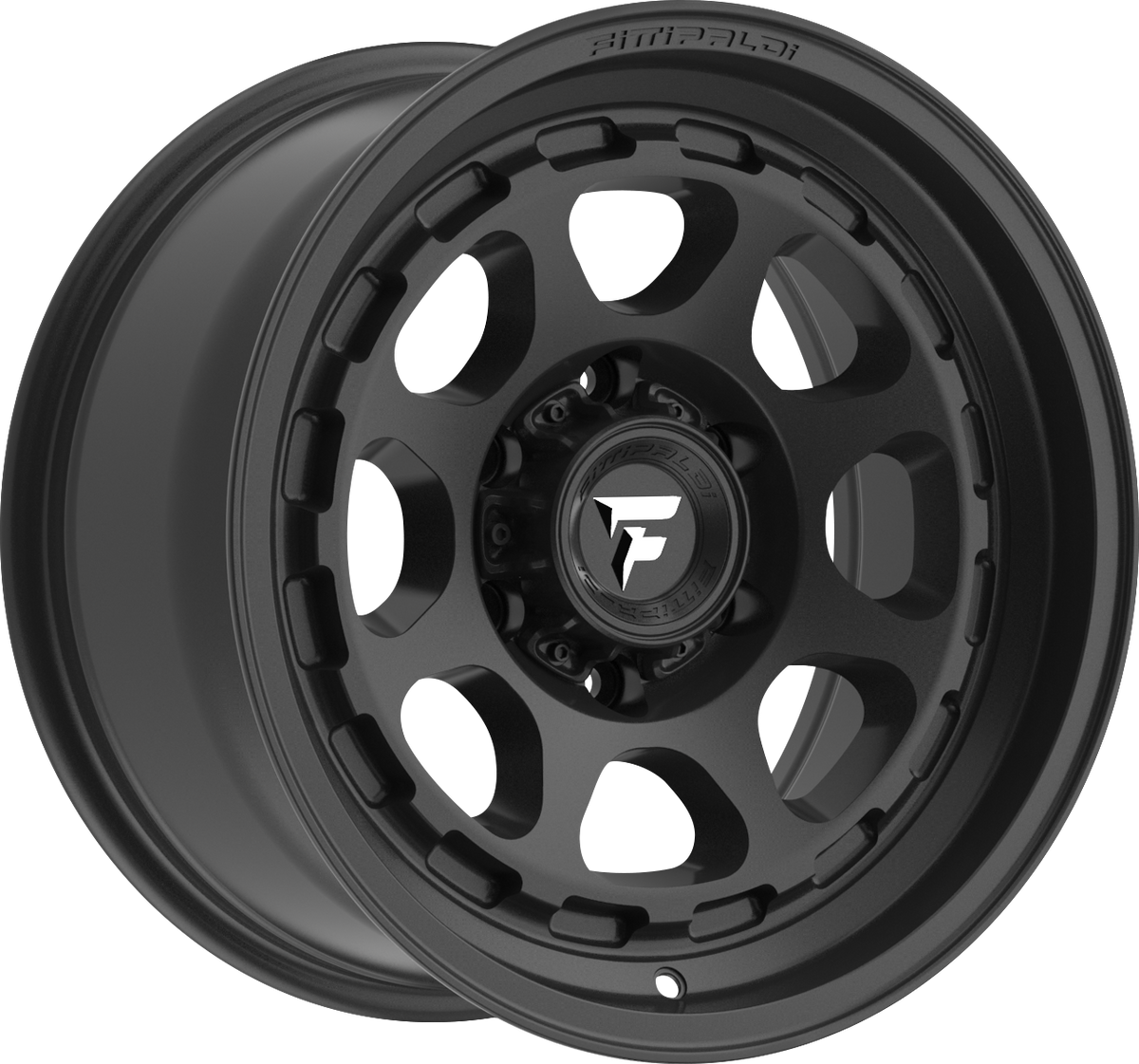 Fittipaldi FT103SB Satin Black 17x8.5 0 6x139.7mm 106.2mm - Wheelwiz
