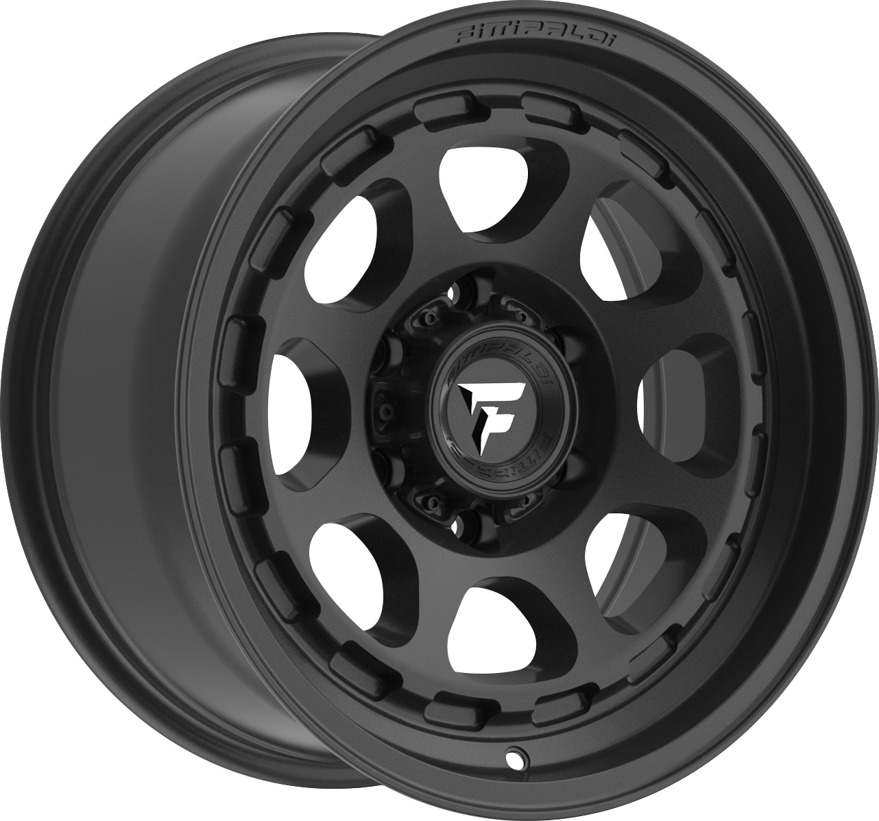 Fittipaldi FT103SB Satin Black 17x8.5 0 5x127mm 71.5mm - Wheelwiz