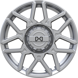 Wildland Cyclone Silver 17x8 +35 5x127mm 71.56mm