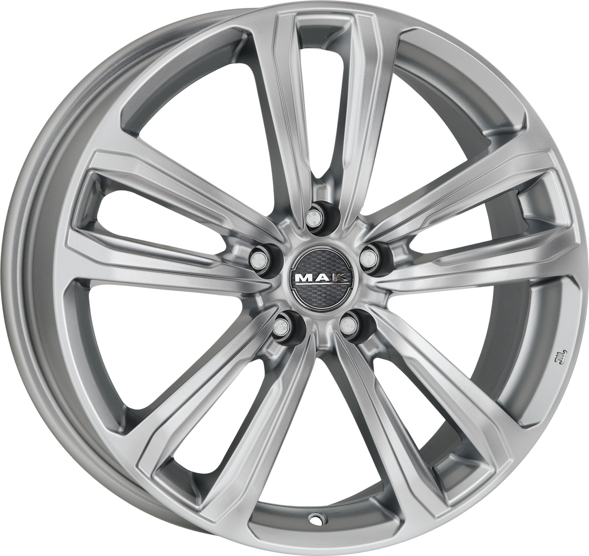 MAK MAGMA Silver 17x7 +48 5x114.3mm 76mm - Wheelwiz