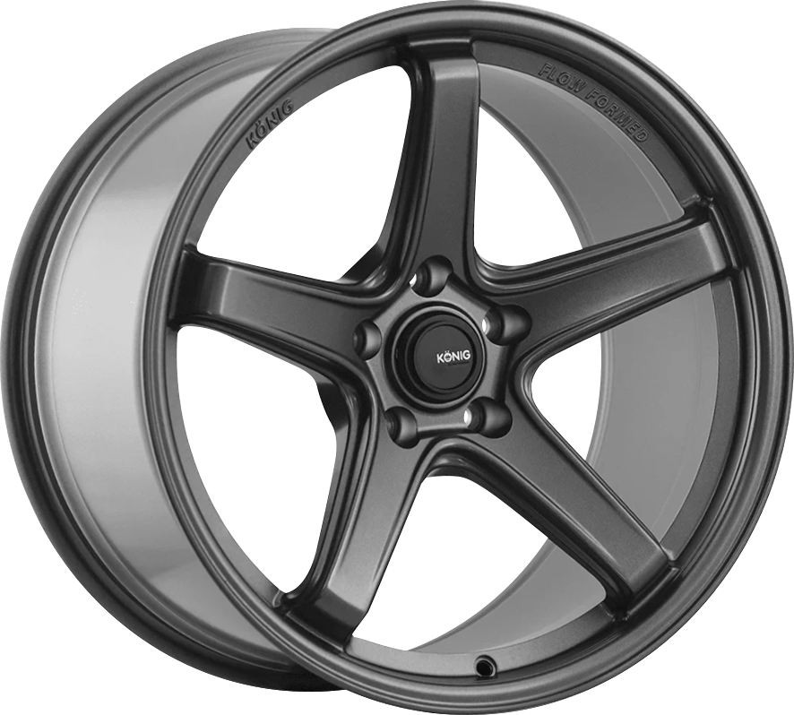 Konig Neoform Matte Grey 17x9 +25 5x114.3mm 73.1mm - Wheelwiz