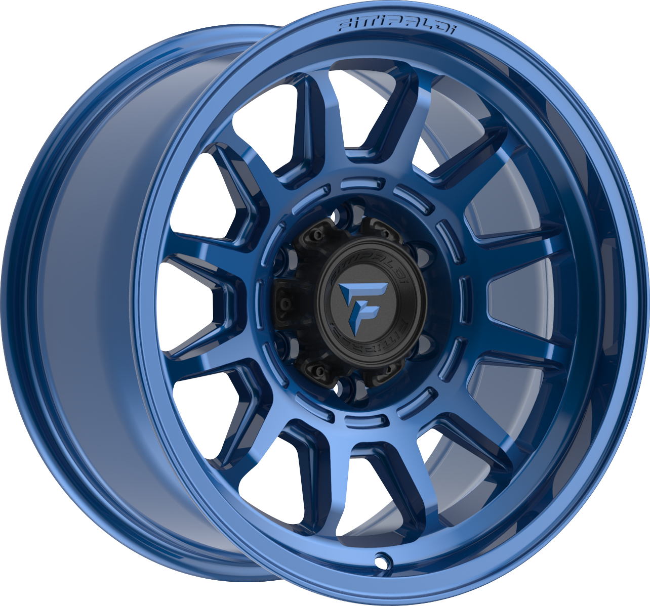 Fittipaldi FT102BL Gloss Blue 17x8.5 0 5x127mm 71.5mm - Wheelwiz
