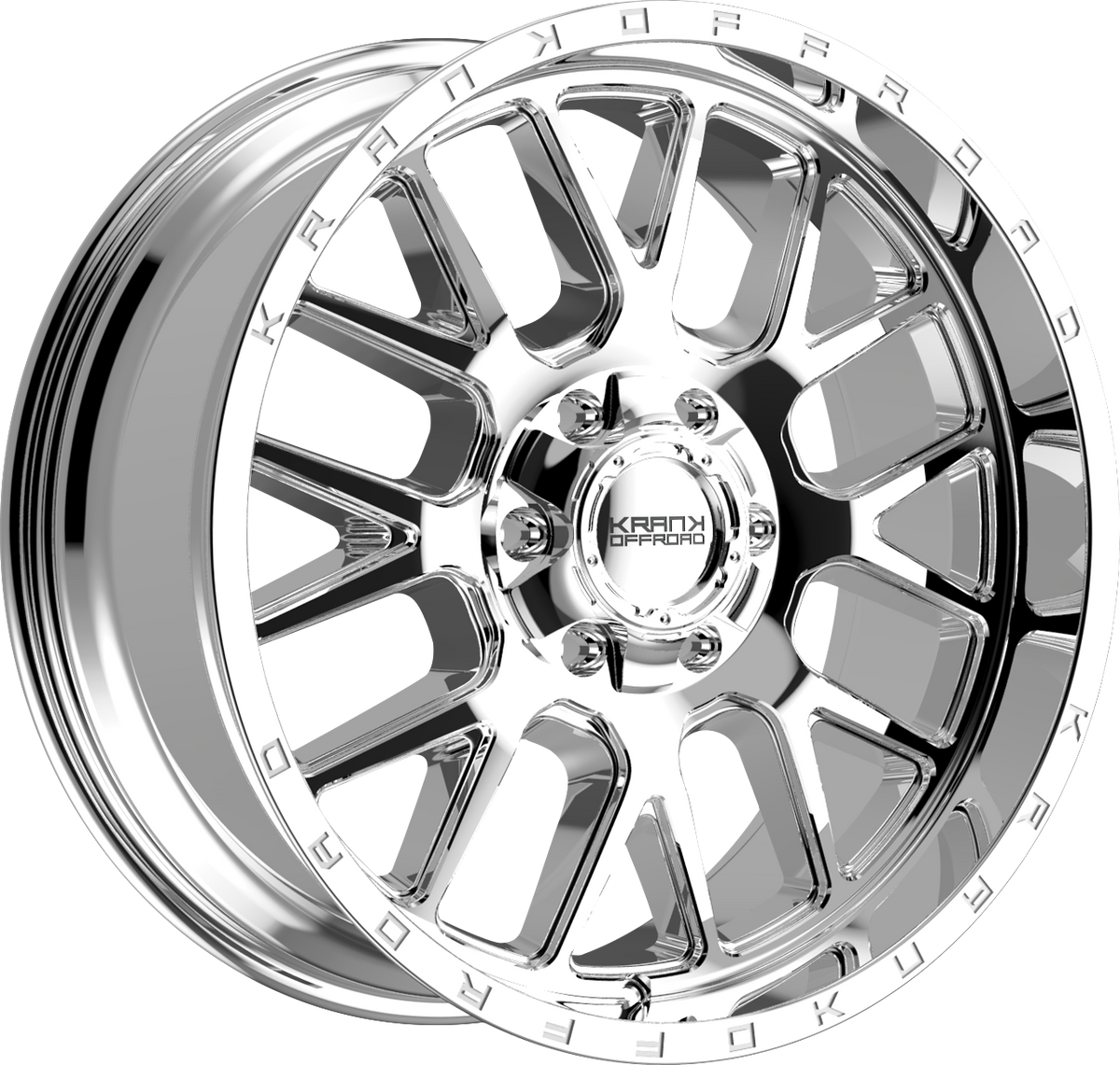 Krank Fuse Chrome 20x9 +10 6x135|6x139.7mm 108mm - Wheelwiz