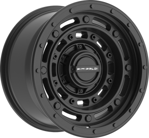 Fittipaldi FT107SB Satin Black 17x9 -12 5x114.3|5x127mm 78.1mm