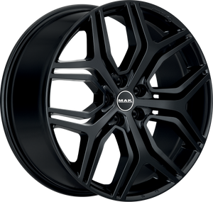 MAK Kingdom Gloss Black 22x9.5 +49 5x120mm 72.6mm