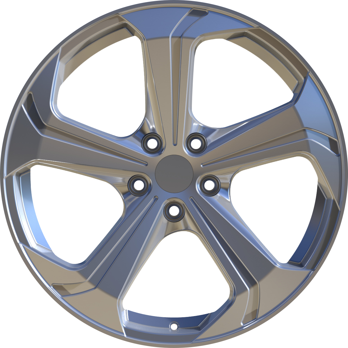 YKW Replica MF8 Silver 18x8 +40 5x114.3mm 64.1mm - Wheelwiz