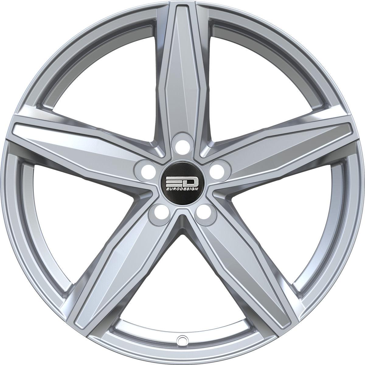 Euro Design Berlin Silver 18x8 +36 5x114.3mm 56.1mm - Wheelwiz